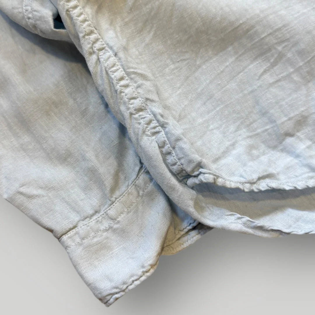 Stone Island SS/16 Lino Flax Linen Over Shirt XL