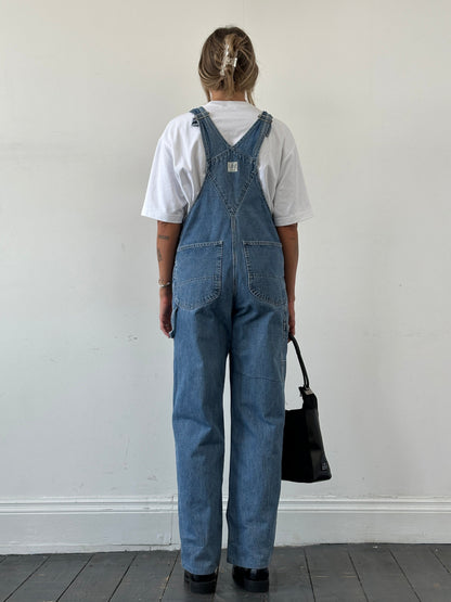 Lee Pure Cotton Denim Dungarees - M