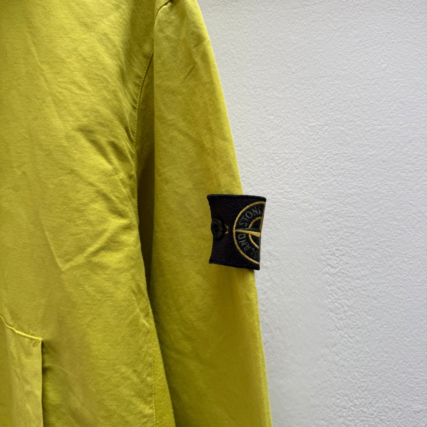 Mid 00’s Stone Island Cotton Jacket (L) | Large, Lime Green