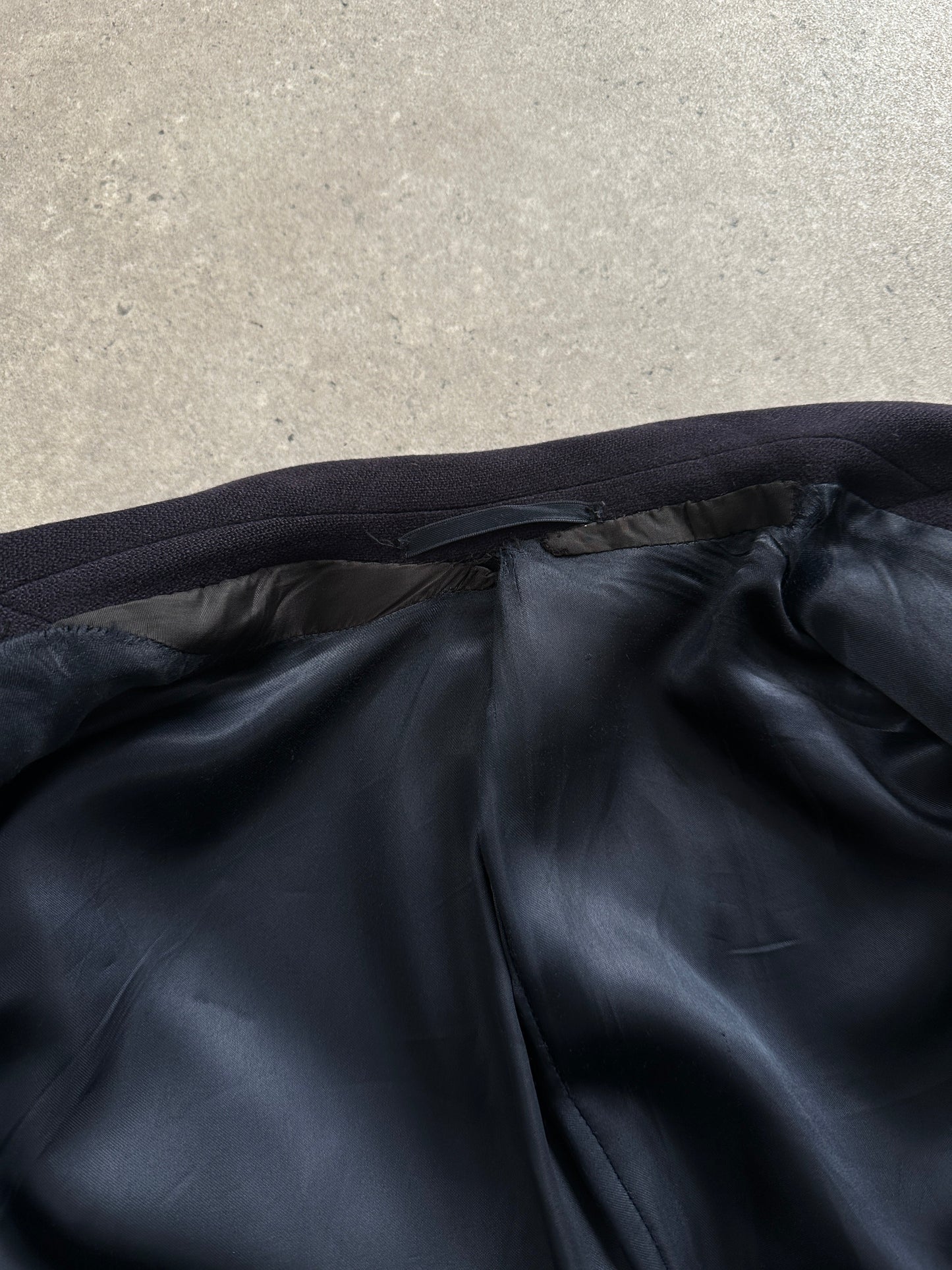 Harrods x Berwin & Berwin 1980s Pure Cashmere Double Breasted Coat - XL