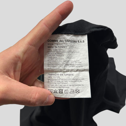 CDG SHIRT Logo Spellout T-shirt  - L (M)