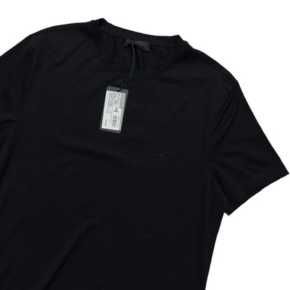 Prada Black Side Logo T-Shirt - Known Source