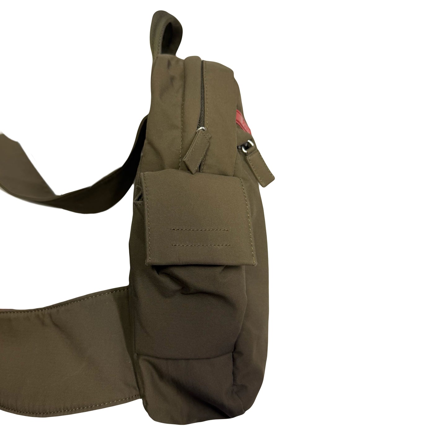 Prada Sport Side Bag In Khaki | O/S, Khaki