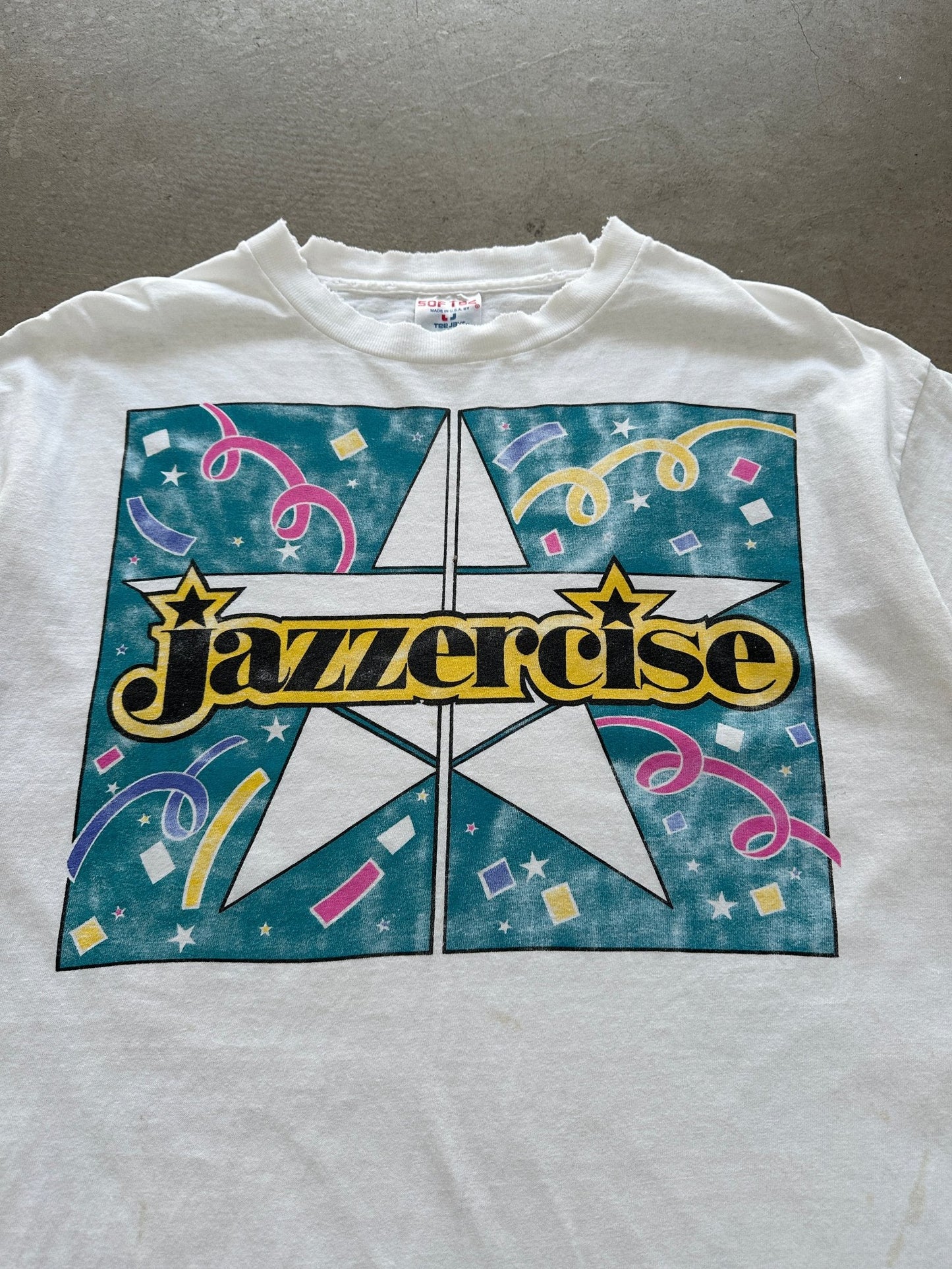 1980's Jazzercise T-Shirt - XL | Default Title, Red