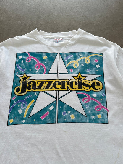1980's Jazzercise T-Shirt - XL | Default Title, Red
