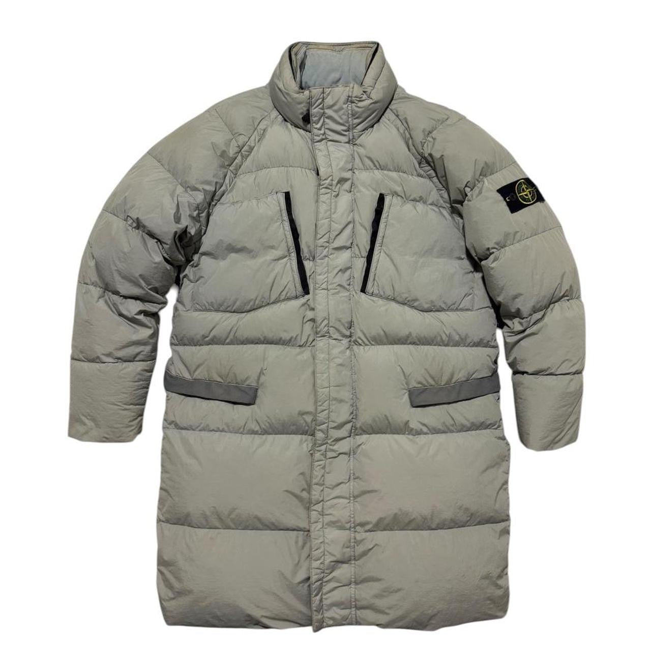 Stone Island Garment Dyed Down Parka Jacket