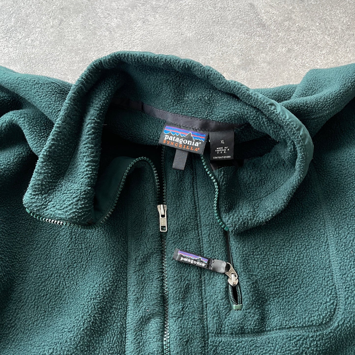 Patagonia A/W 1996 deep pile sherpa fleece jacket (XL)