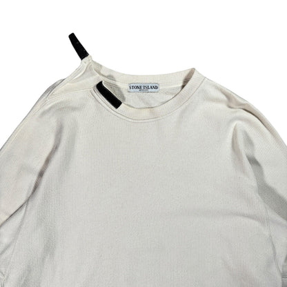 Stone Island 2007 Adjustable Crewneck Jumper L | Large, White