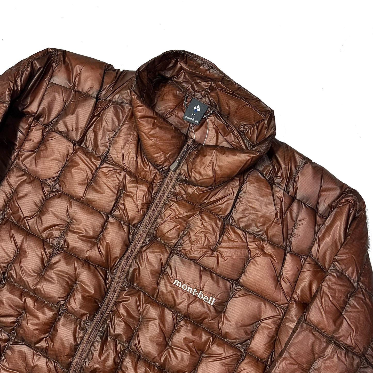 Montbell Plasma 1000 Alpine Down Parka Puffer Jacket In Brown ( M )