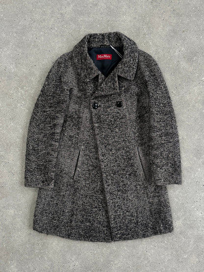 Max Mara Studio Wool Woven Coat - S