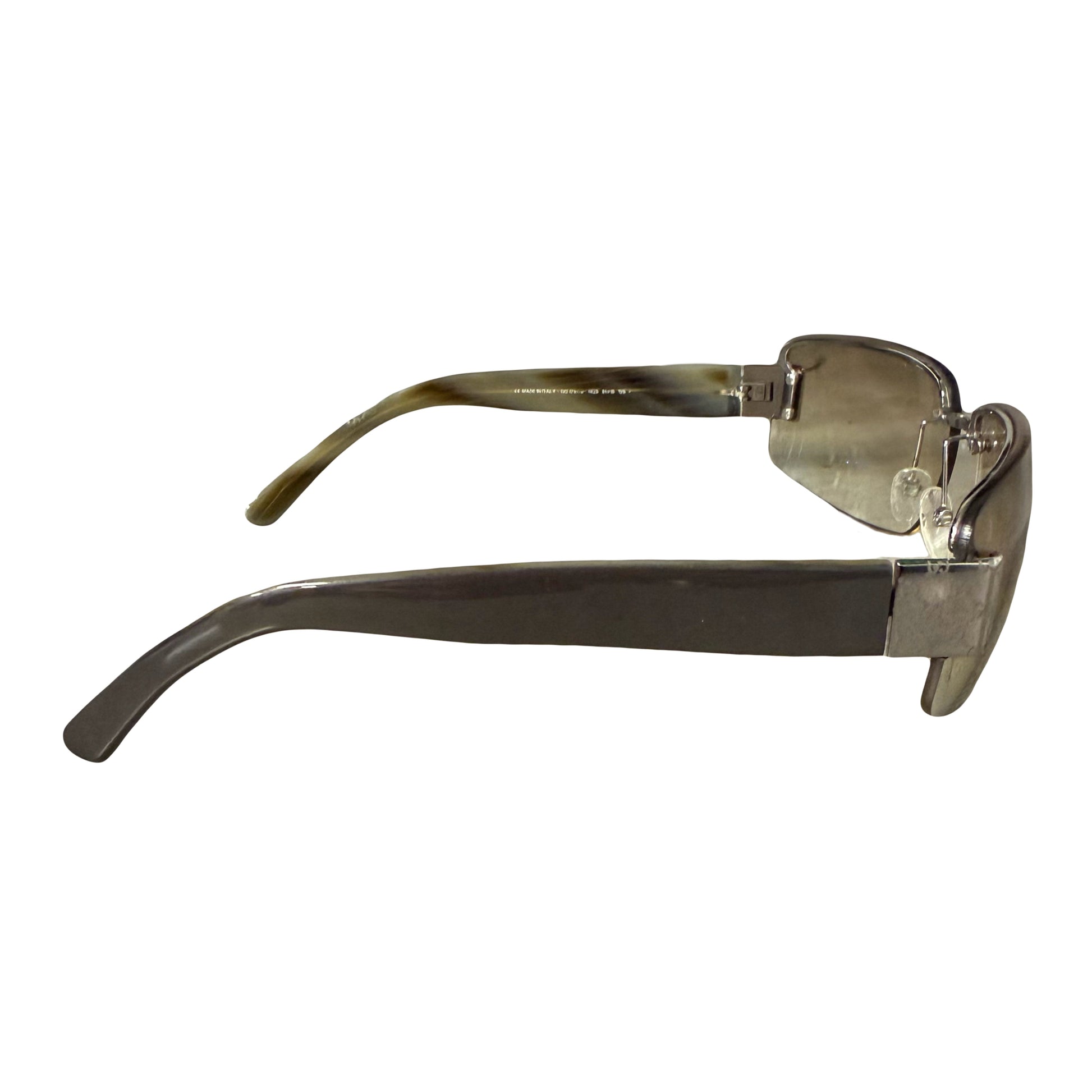 Gucci Monogram Sunglasses In Olive Green | O/S, Green