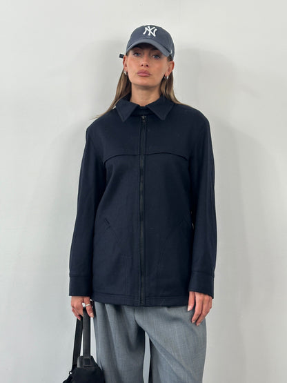 Ermenegildo Zegna 1990s Wool Double Faced Jacket - L