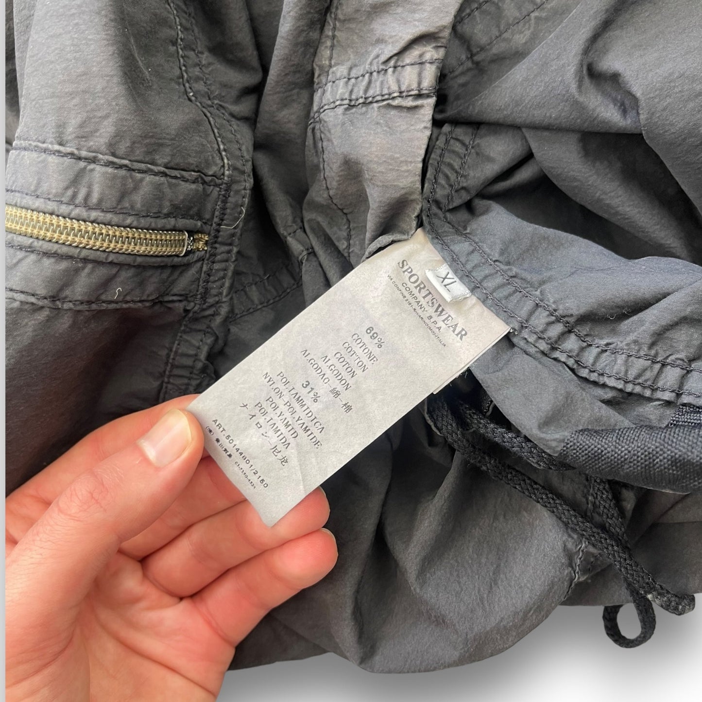 2009 Stone Island Denims Jacket (XL) | Default Title, Black