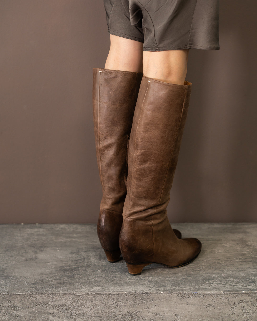 MARGIELA KNEE HIGH BOOTS (EU 38)