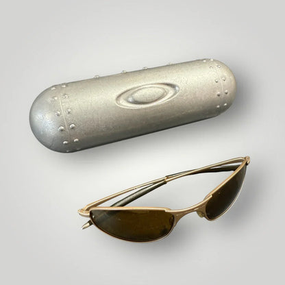 1998 Oakley 1.0 Wire Sunglasses With OG Vault Case