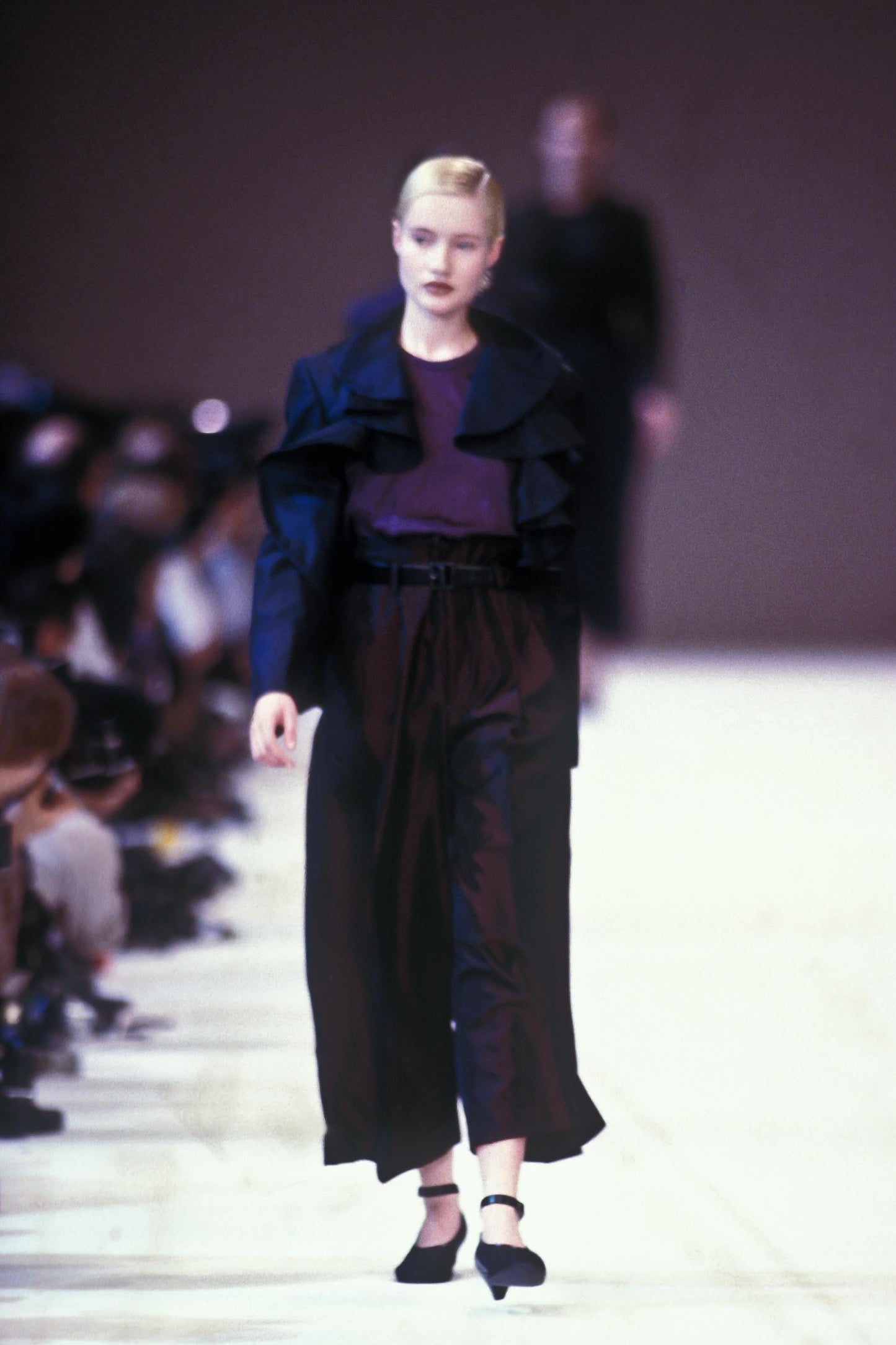 Comme des Garçons S/S 1988 trousers | Navy, Multicoloured
