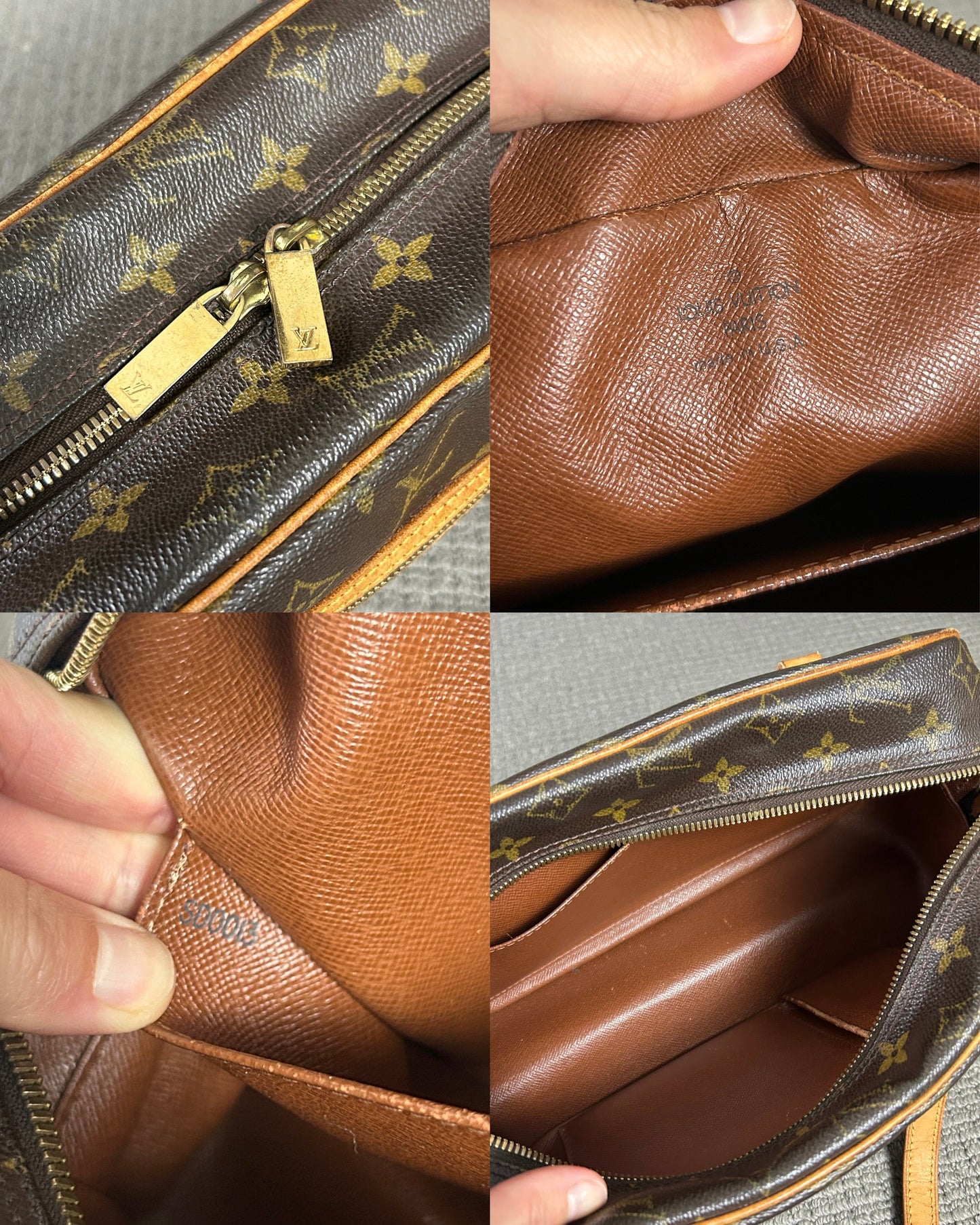 Vintage 2003 Louis Vuitton Cite MM Shoulder Bag | O/S, Brown
