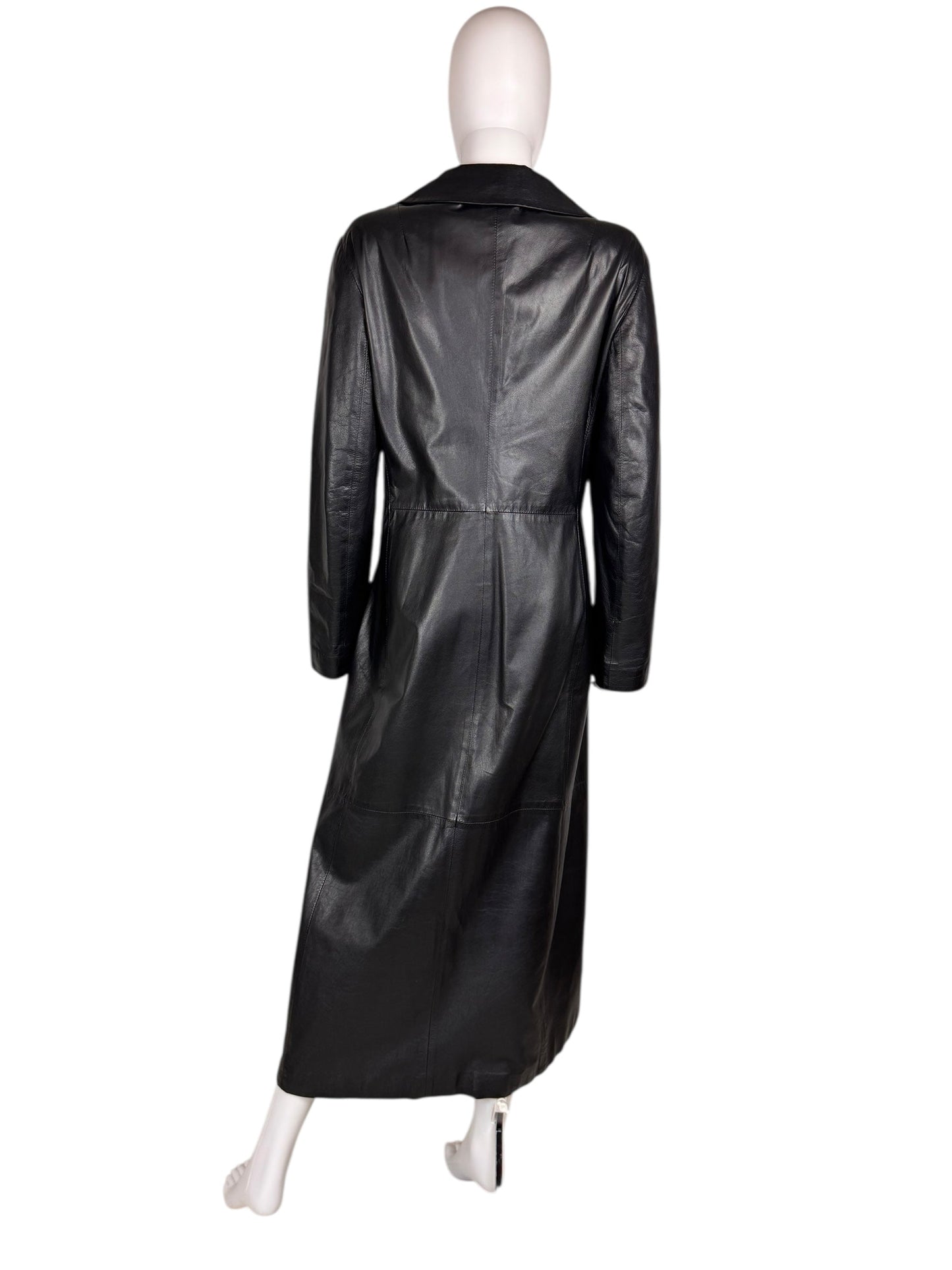 Dolce & Gabbana 1990s leather trench coat | Black, Black