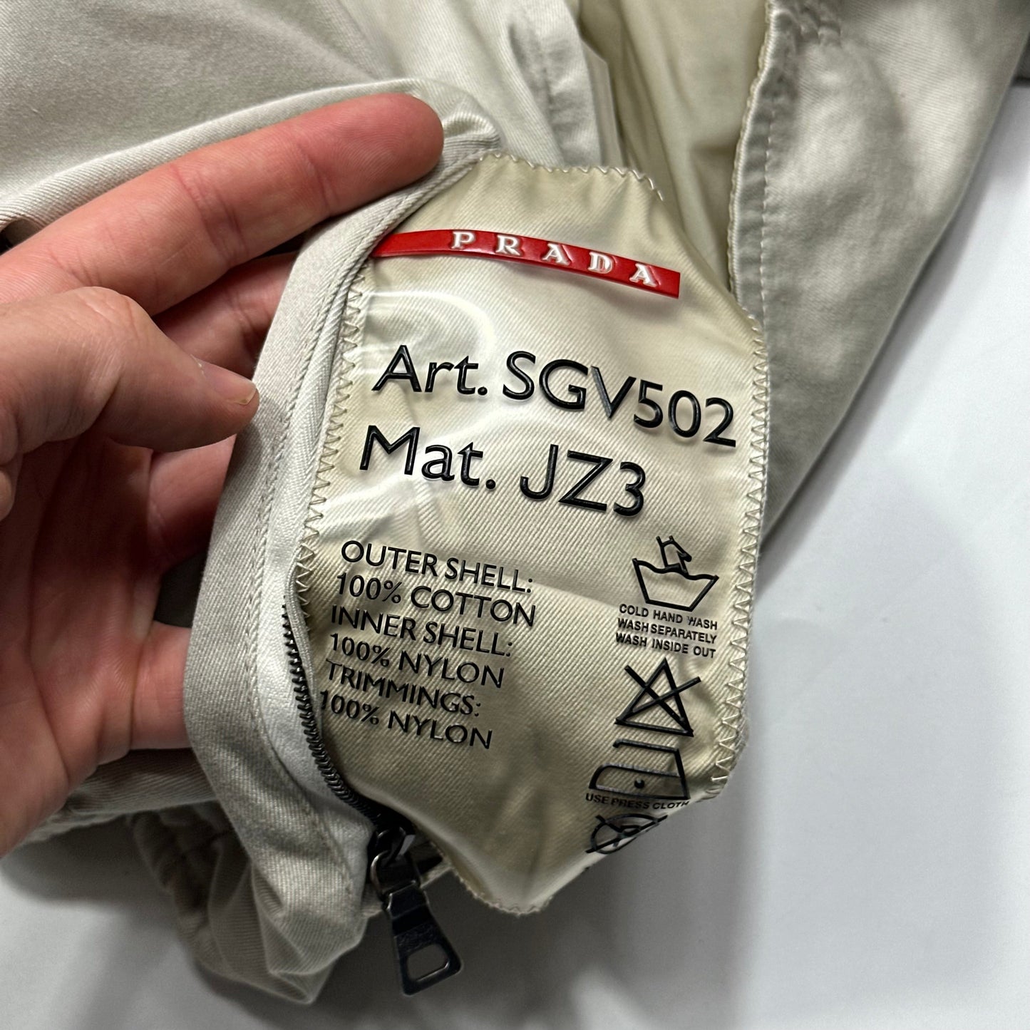 Prada Luna Rossa Challenge 2003 Reversible Sailing Bomber Jacket - M