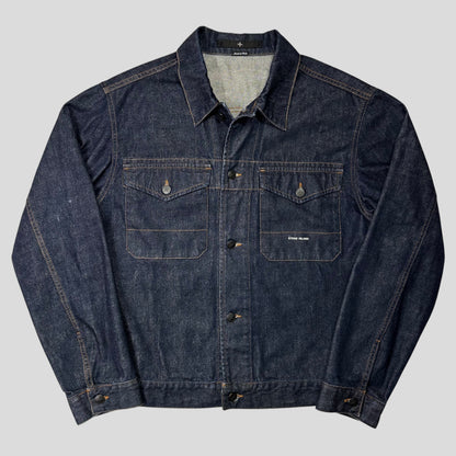 Stone Island 00’s Denims Logo Trucker Jacket - L/XL