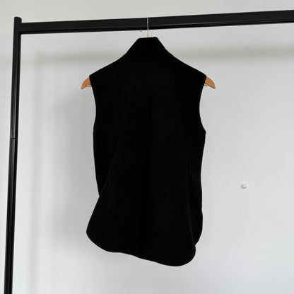 ss2000 prada sport fleece gilet | O/S, Red