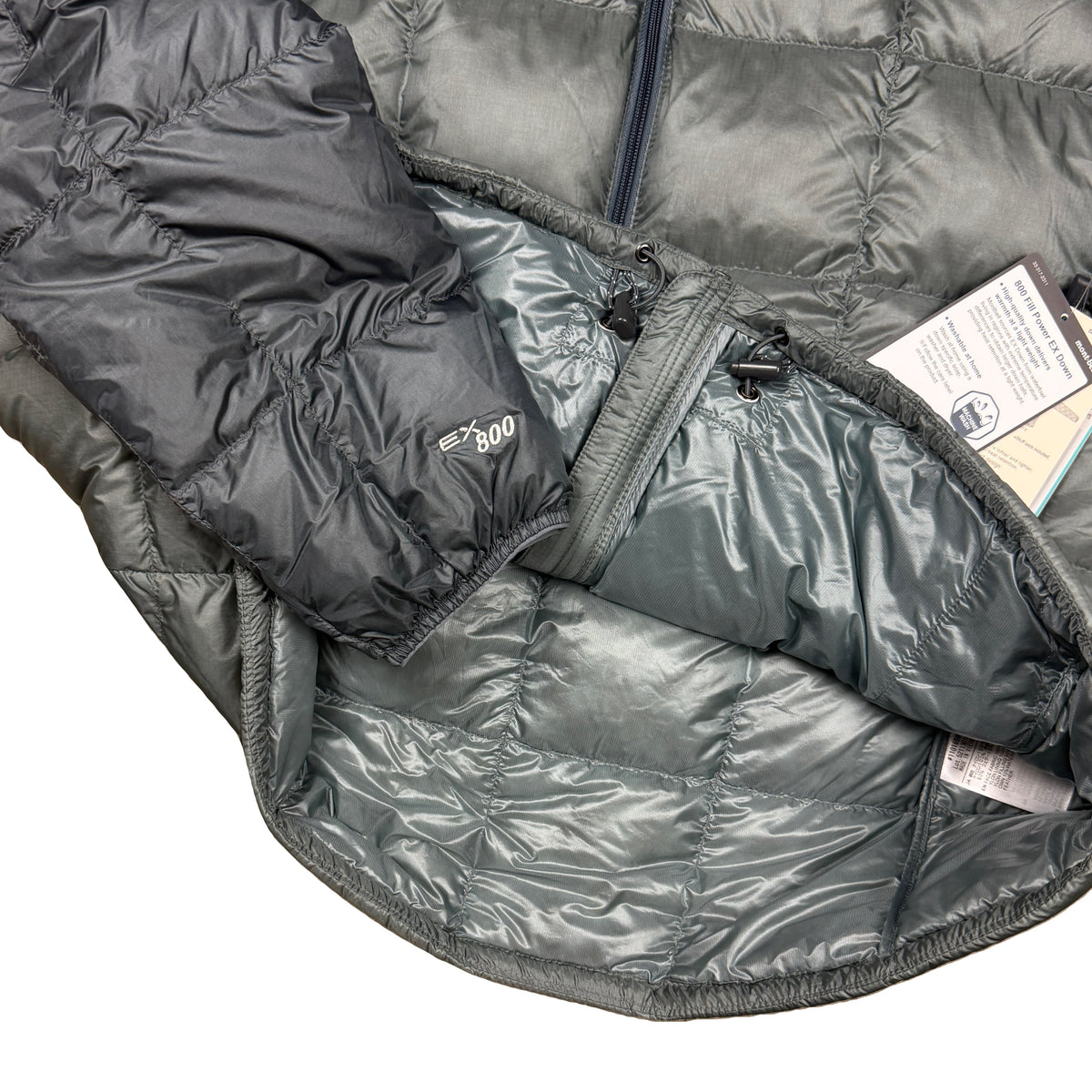 Montbell Superior Down Parka Puffer Jacket In Grey (XXL) | XXL, Grey