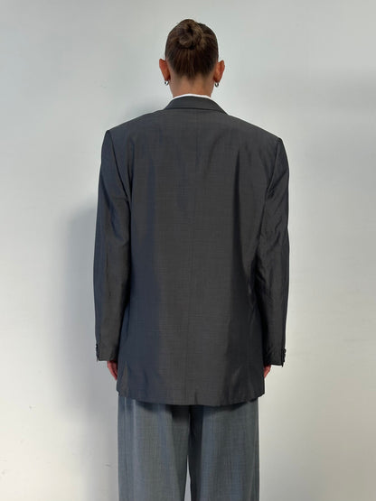 Versace Classic V2 90s Pure Silk Single Breasted Blazer - 42R/XL