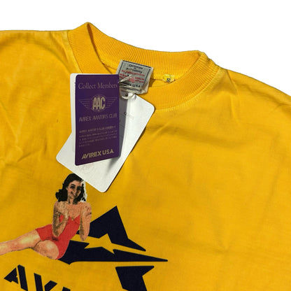 Avirex T-Shirt In Yellow ( S )