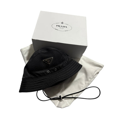 Prada Black Bucket Hat