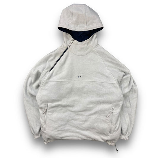 2000's Nike Reversible Asymmetric Zip Fleece Jacket (L) | Default Title, Multicoloured