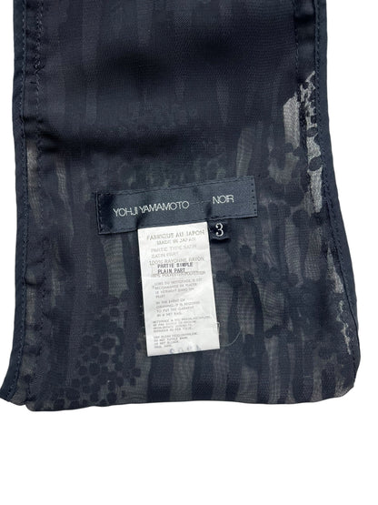 Yohji Yamamoto AW 1997 sheer dress