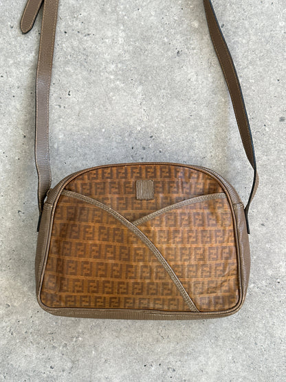 Fendi 1980s FF Monogram Crossbody Bag