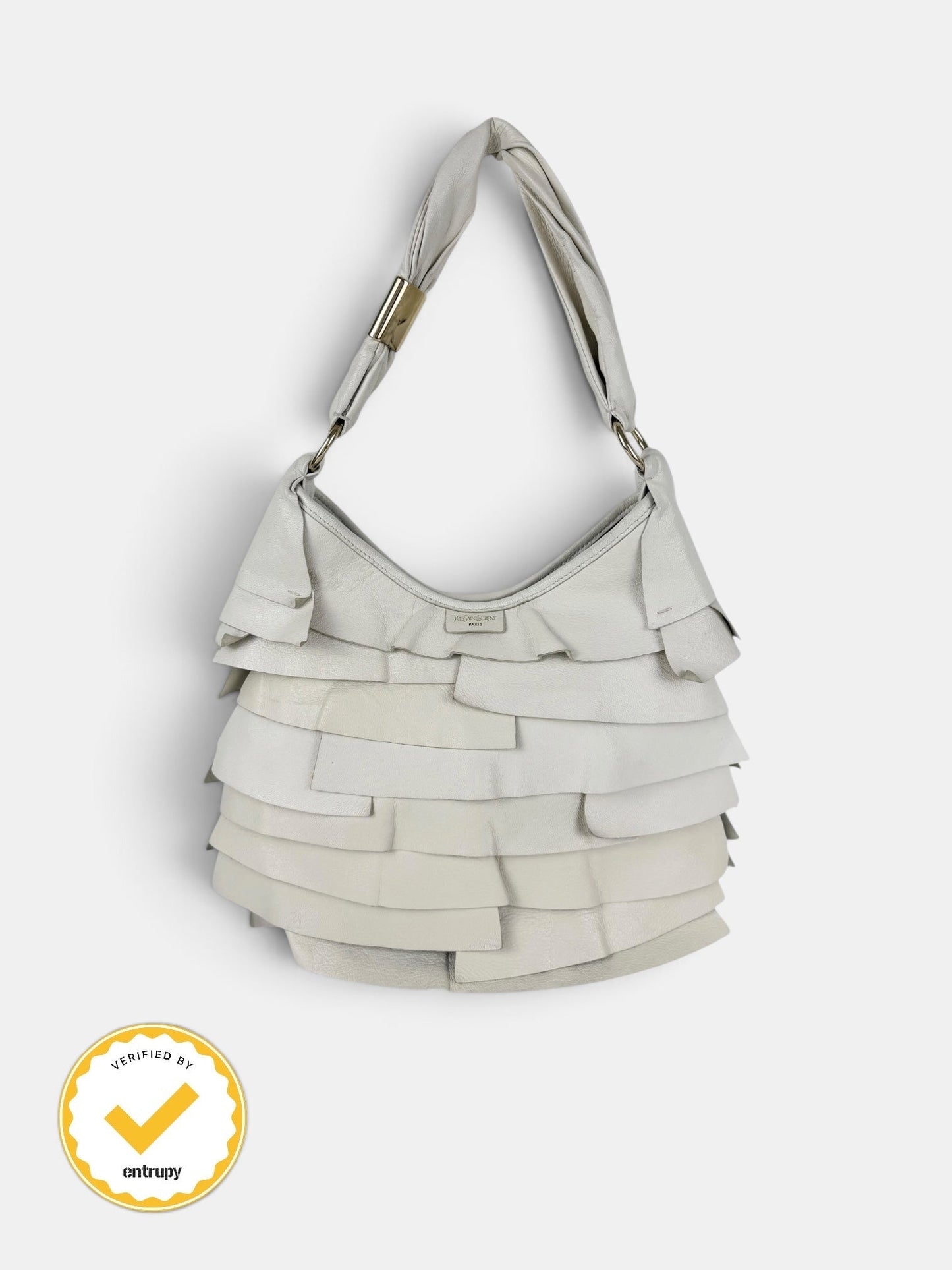 2000s YSL Saint Tropez Handbag | O/S, Cream