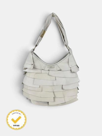 2000s YSL Saint Tropez Handbag | O/S, Cream