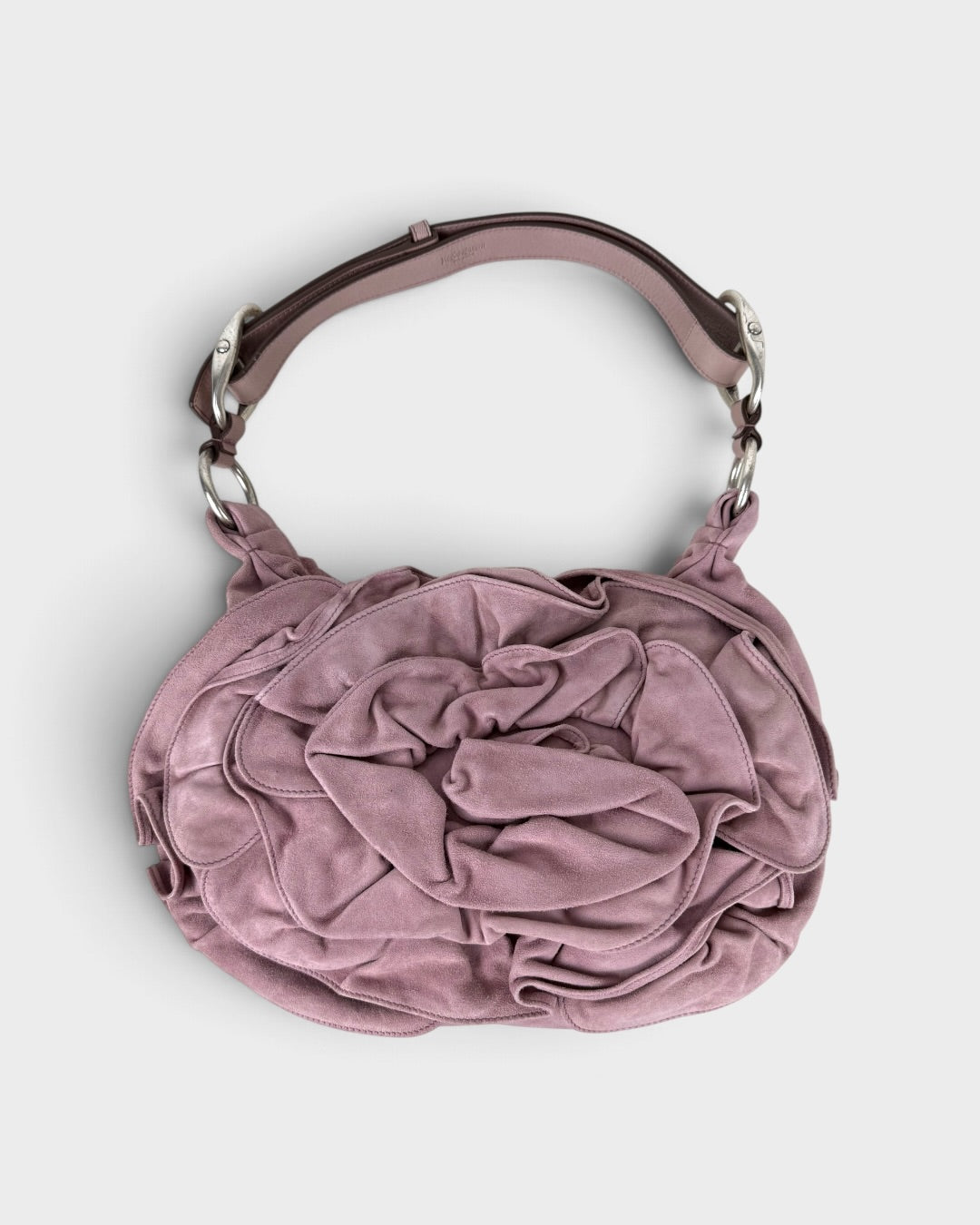 2003 Yves Saint Laurent YSL Rive Gauche Suede Nadja Handbag | O/S, Multicoloured