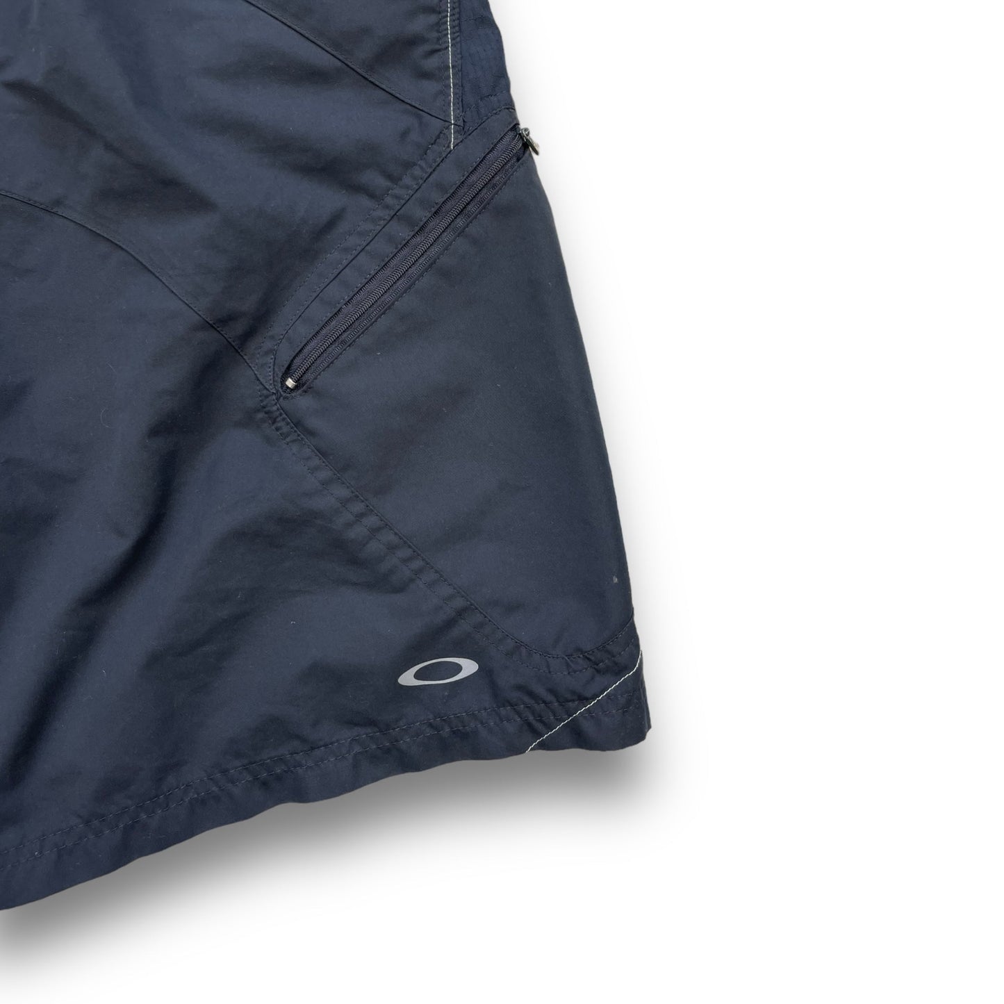 2000's Oakley Contrast Stitch Shorts (36) | Default Title, Navy