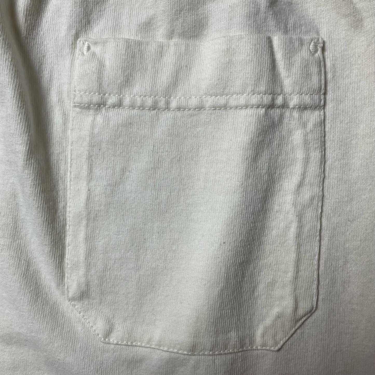 S/S 1989 White & Cobalt Blue Reflective Sweatpants