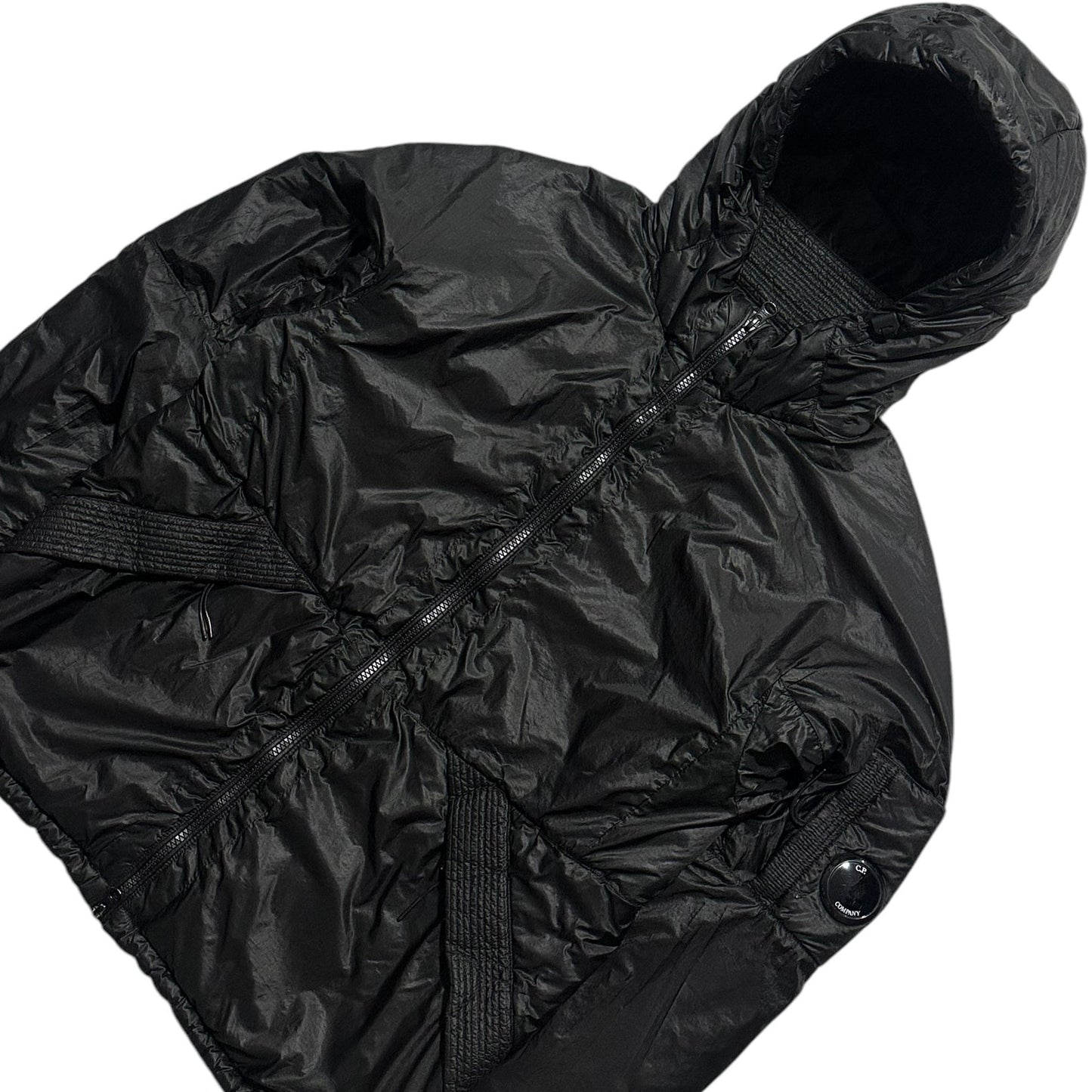 CP Company Zip Up Outline Jacket with Micro Lens