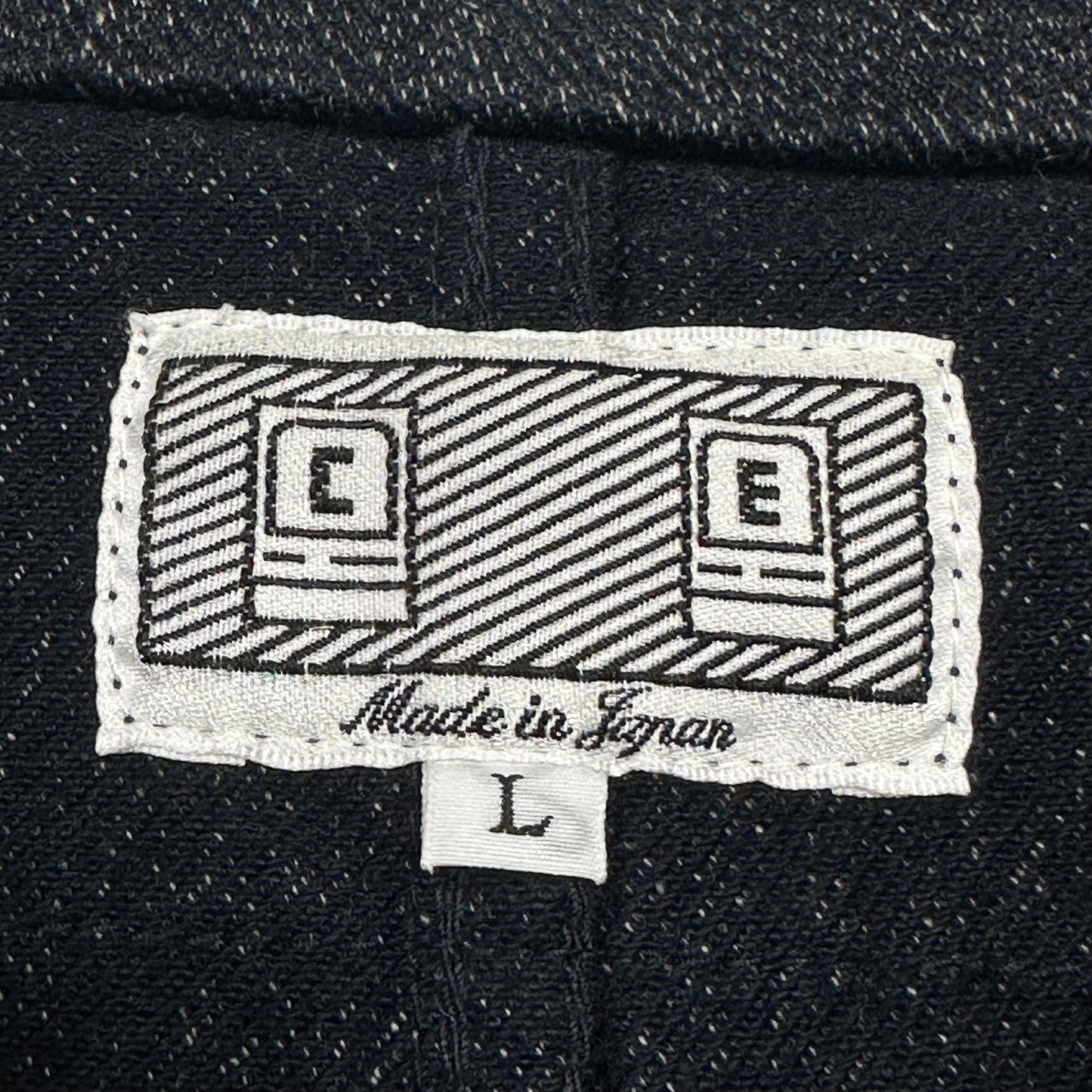 Cav Empt AW23 Black Heather Denim Boxy Jacket - L - Known Source