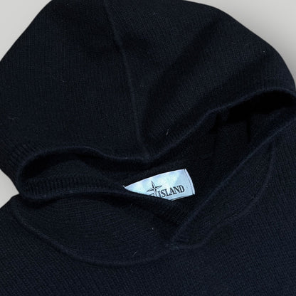 Stone Island AW/18 Iridescent Coating Coating Tela Reflex Knitted Hoodie L