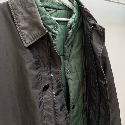 1995 Stone Island Formula Steel Dutch Rope Jacket (L) | Large, Dark Green