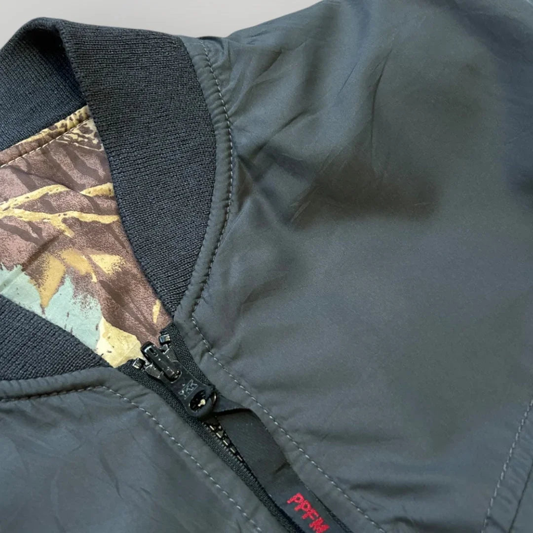 PPFM Reversible Real Tree 2000’s Bomber Jacket M