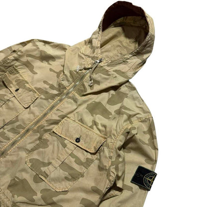 Stone Island S/S 1990 Ice Camo Smock Jacket | Medium, Camo