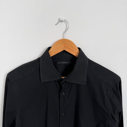 2000s gucci by tom ford button up shirt | O/S, Tan