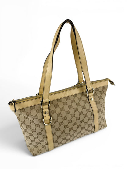 Vintage 90s Gucci GG Monogram Abbey Handbag | O/S, Multicoloured