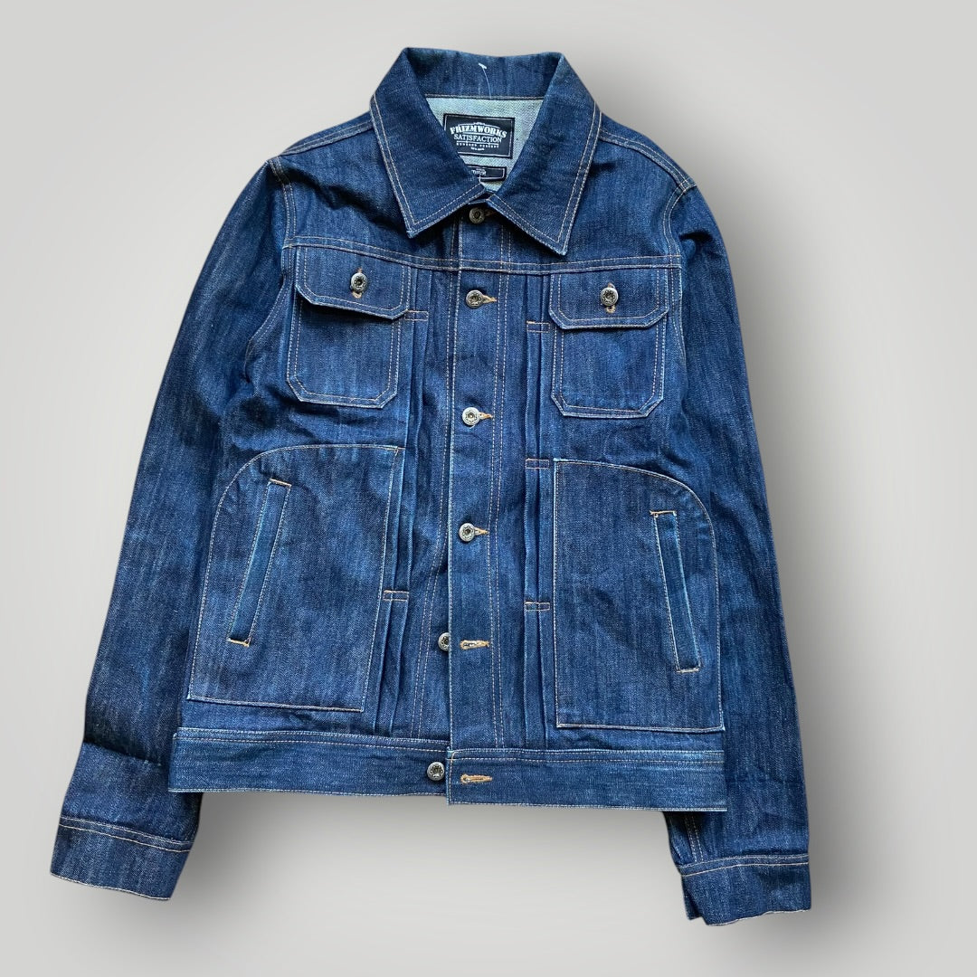 Frizmworks Raw Denim Type2 Denim Jacket M | Default Title, Indigo