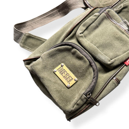 2000's Diesel Spare Parts Sling Bag | Default Title, Green