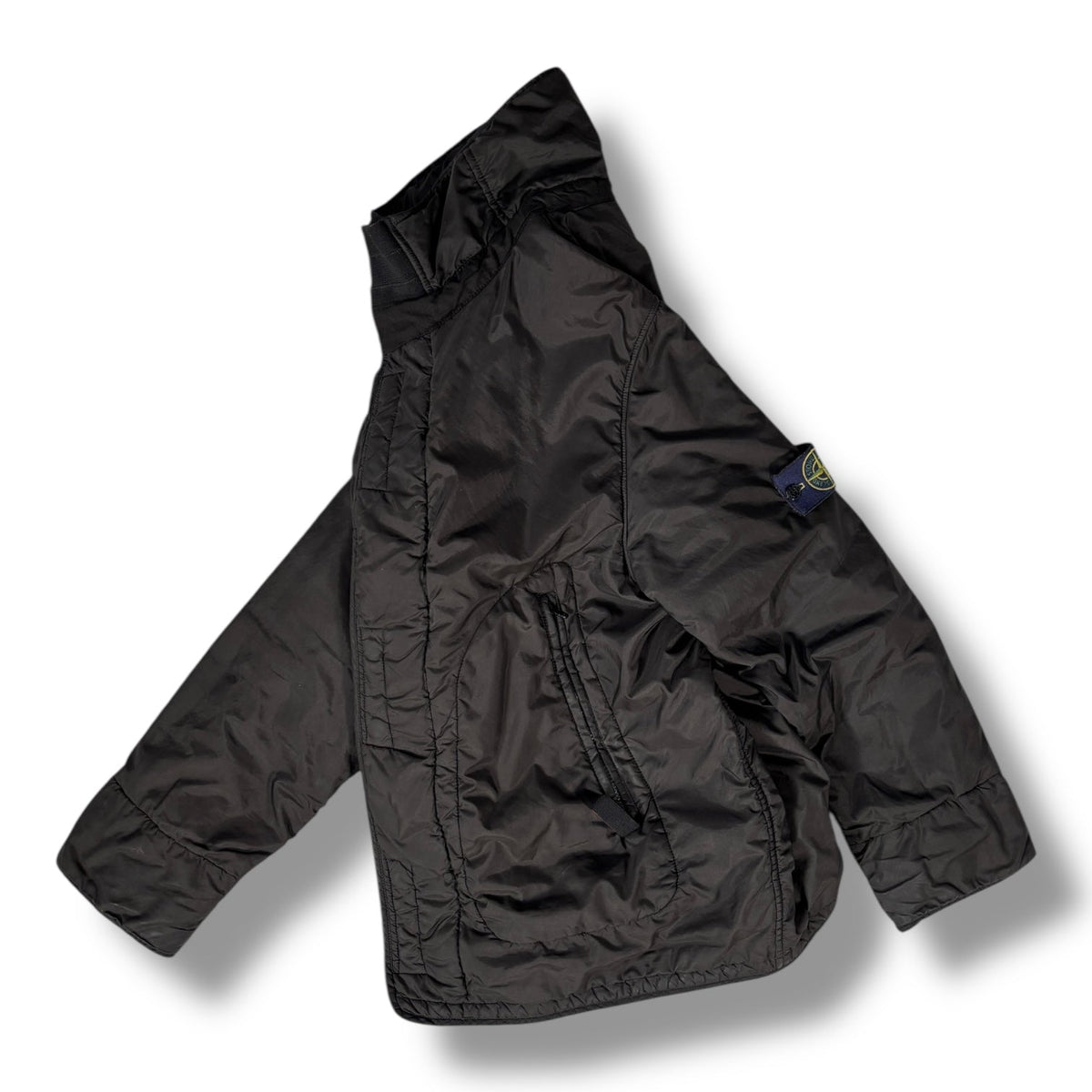 Stone Island AW 2003 Quilted Bomber Jacket L | Large, Black