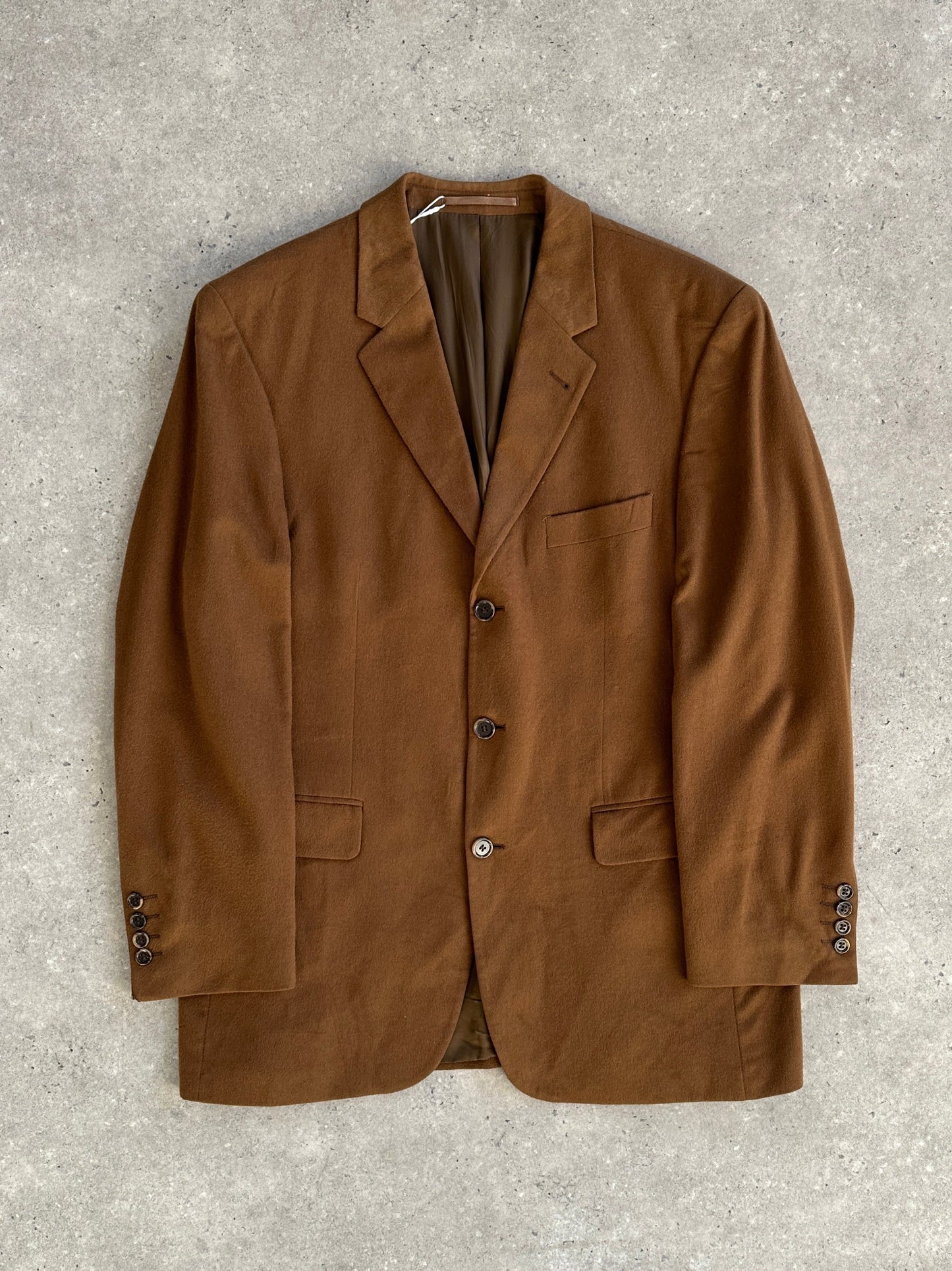 Vintage Pure Cashmere Single Breasted Blazer - XL/XXL