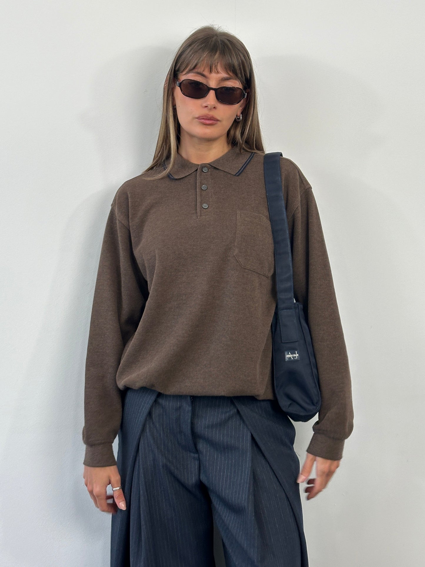 Armani Jeans 2000s Nylon Shoulder Bag